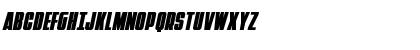 Punch Condensed Italic Regular Font Punch Condensed Italic Regular Font
