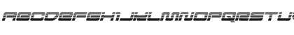 Ranger Force Gradient Italic Regular Font Ranger Force Gradient Italic Regular Font