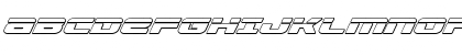 Speed Phreak Outline Italic Outline Italic Font