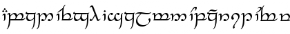 Tengwar Feanor Regular Font