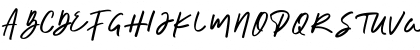 The Horizontal Regular Font