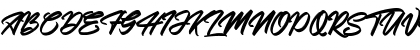 The Saxibrush Regular Font The Saxibrush Regular Font