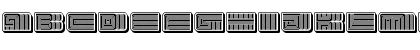 Turkish 3D Inverted Regular Font Turkish 3D Inverted Regular Font