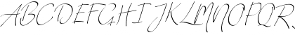 Vanilla Personal Light Regular Font Vanilla Personal Light Regular Font