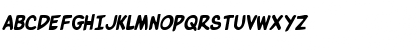 Villain Team-Up Semi-Italic Regular Font