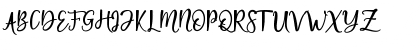 Villaque Script Regular Font Villaque Script Regular Font