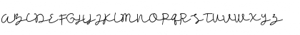 WARINGTONS DEMO Script Regular Font WARINGTONS DEMO Script Regular Font
