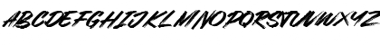 Webrush Regular Font