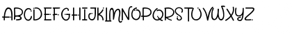 White Pinky Regular Font White Pinky Regular Font