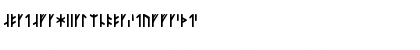 Younger Futhark Short Twig Made Regular Font Younger Futhark Short Twig Made Regular Font