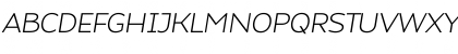 Atozimple Light Italic Font