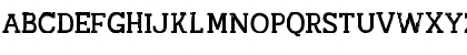 Austral Slab Rust Regular Font