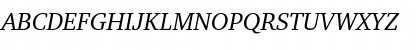 Charter ITC Regular Italic Font Charter ITC Regular Italic Font