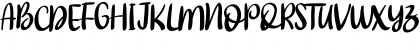 Double Chocolate Regular Font