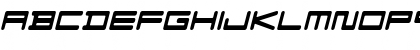 F-Zero GX Venue Font Italic Font