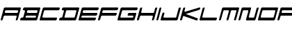 F-Zero GX Venue Font SemLtOb Italic Font