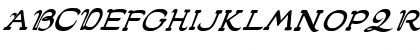 JMH Poudre Italic Font JMH Poudre Italic Font