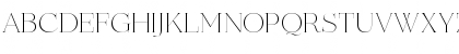 MADE Bon Voyage Thin Font