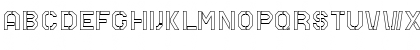 Mars Outline Regular Font Mars Outline Regular Font