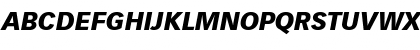 VectoraLH96-Black BlackItalic Font