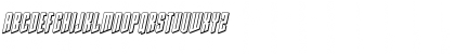 Rhinoclops 3D Italic Regular Font
