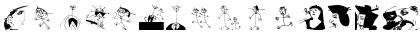 Vectories Regular Font