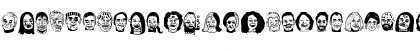 woodcutter people faces vol2 Regular Font