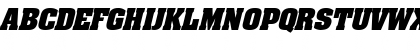 AaronBoldExpd Italic Font