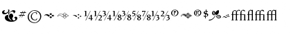 VendettaLightFractions Regular Font