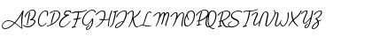 Angel Signature Italic Regular Font