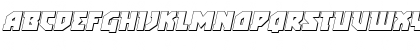 Arctic Guardian 3D Italic Italic Font