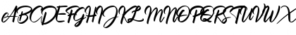 Billionthine Personal Use Only Regular Font