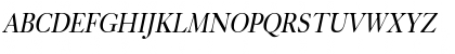 Bliss-Condensed Italic Font
