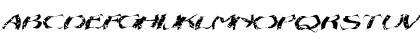 Bullet Holes Italic Regular Font Bullet Holes Italic Regular Font