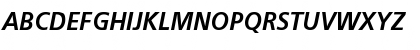 Cadet Sans Bold Italic Regular Font