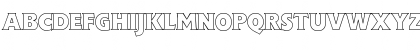 Chester Bold Hollow Regular Font Chester Bold Hollow Regular Font