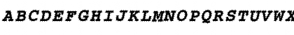 Chisel-Spiked Italic Font Chisel-Spiked Italic Font