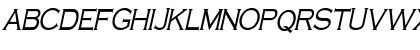 Cobalt-Condensed Italic Font