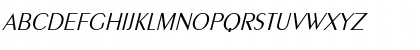 Crossley-Light Italic Regular Font