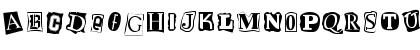 Cut-n-Paste Regular Font Cut-n-Paste Regular Font