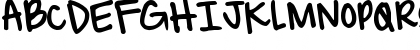 DJB Brit's Thick Pen Bold Font
