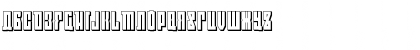 EAST-west 3D Regular Font EAST-west 3D Regular Font
