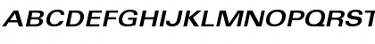 Fox Extended-Oblique Regular Regular Font Fox Extended-Oblique Regular Regular Font