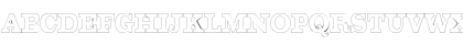 ChestnutOutlineCondensed Regular Font ChestnutOutlineCondensed Regular Font