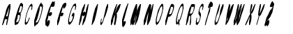 FUD SUPREME Very Italic Regular Font FUD SUPREME Very Italic Regular Font