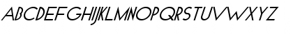 Geo-Italic Regular Font