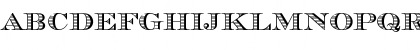 Chevalier Becker Stripes Caps Regular Font Chevalier Becker Stripes Caps Regular Font