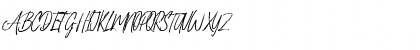 Glossy Night Regular Font