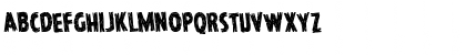 Hanging Tree Staggered Rotated Regular Font Hanging Tree Staggered Rotated Regular Font