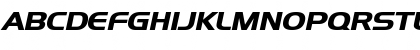 Hanzel-Extended Bold Italic Font
